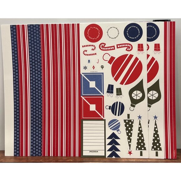 Stampin Up! 107453 Simply Scrappin Kit All The Trimmings HOLIDAY SCRAPBOOK - Picture 6 of 9